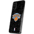 NBA New York Knicks Black Secondary Logo Galaxy S20 Plus Skin